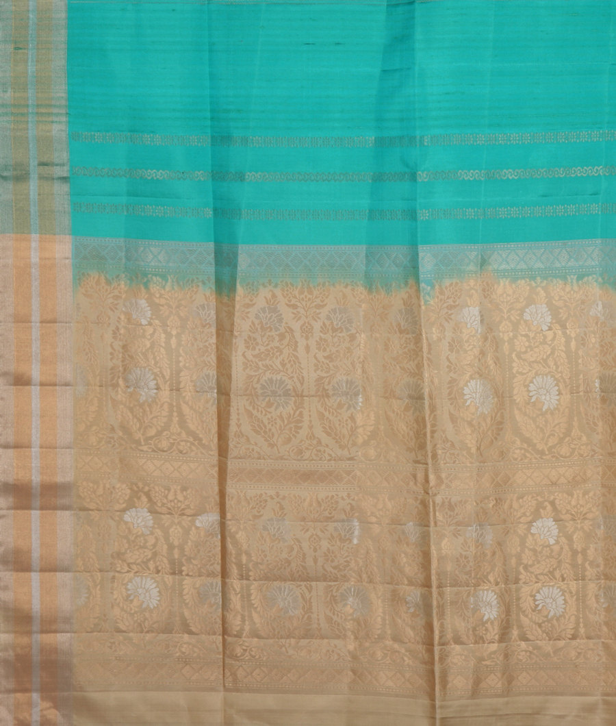 Blue Soft Silk Saree T3423024