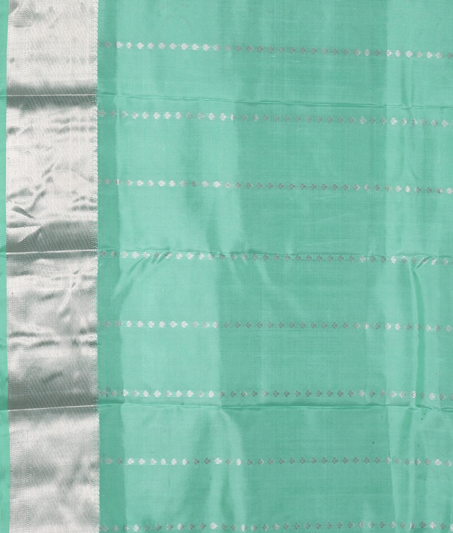 Light Green Handwoven Kanjivaram Silk Saree T3406523