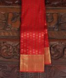 Red Handwoven Kanjivaram Silk Saree T2612821