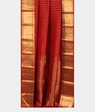 Red Handwoven Kanjivaram Silk Saree T2612822