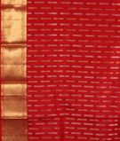 Red Handwoven Kanjivaram Silk Saree T2612823