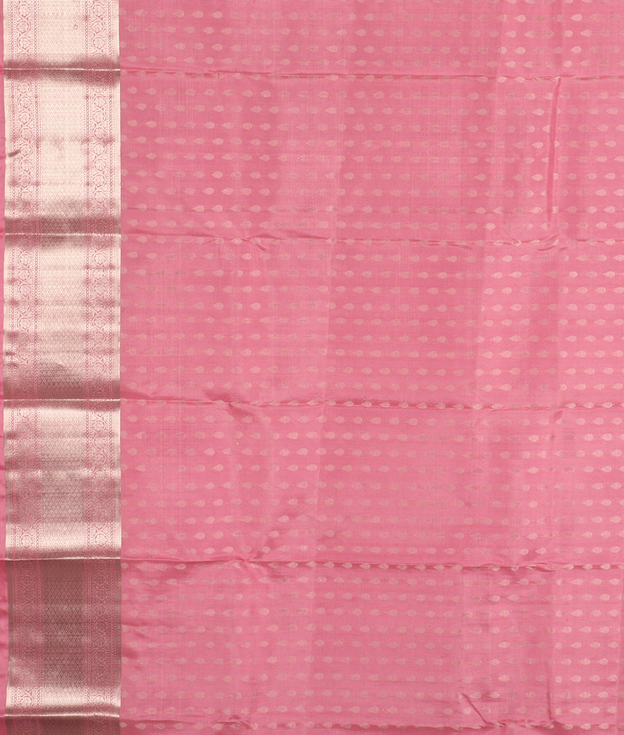 Pink Handwoven Kanjivaram Silk Saree T3406643