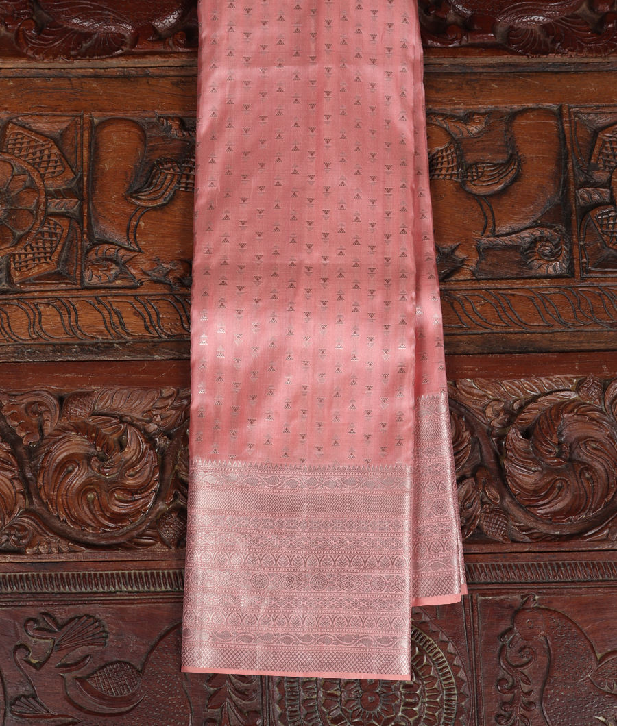 Pink Handwoven Kanjivaram Silk Saree T340658-image
