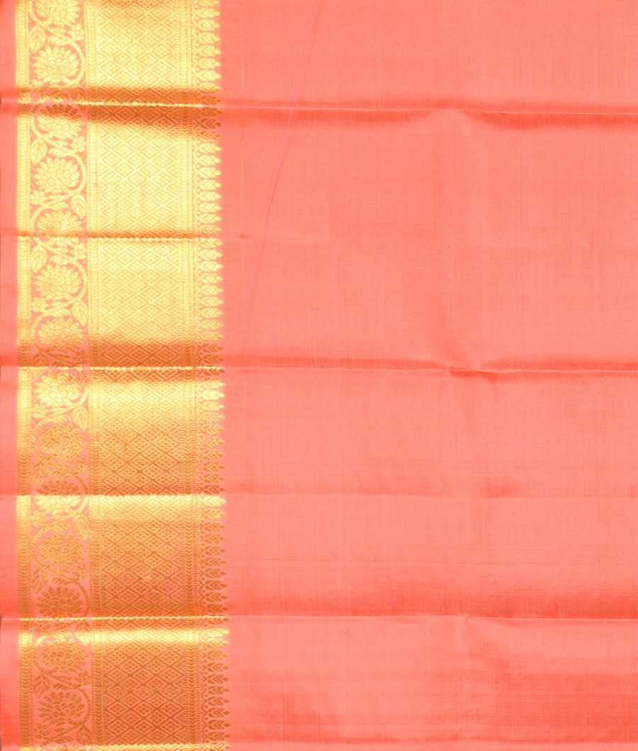 Light Blue Handwoven Kanjivaram Silk Pavadai T3401932