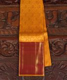 Yellow Handwoven Kanjivaram Silk Pavadai T3314641