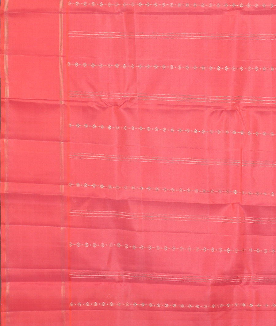Pink Handwoven Kanjivaram Silk Saree T3353433