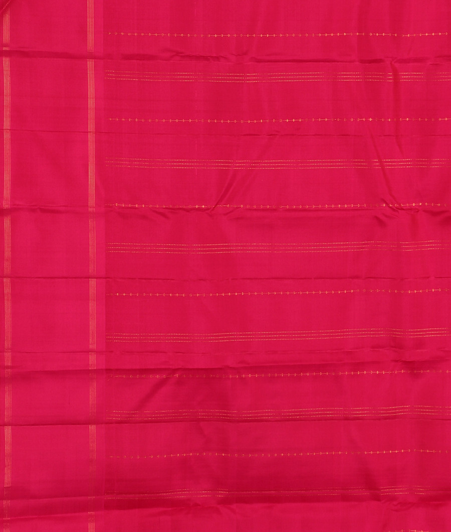 Pinkish Orange Handwoven Kanjivaram Silk Saree T3364843
