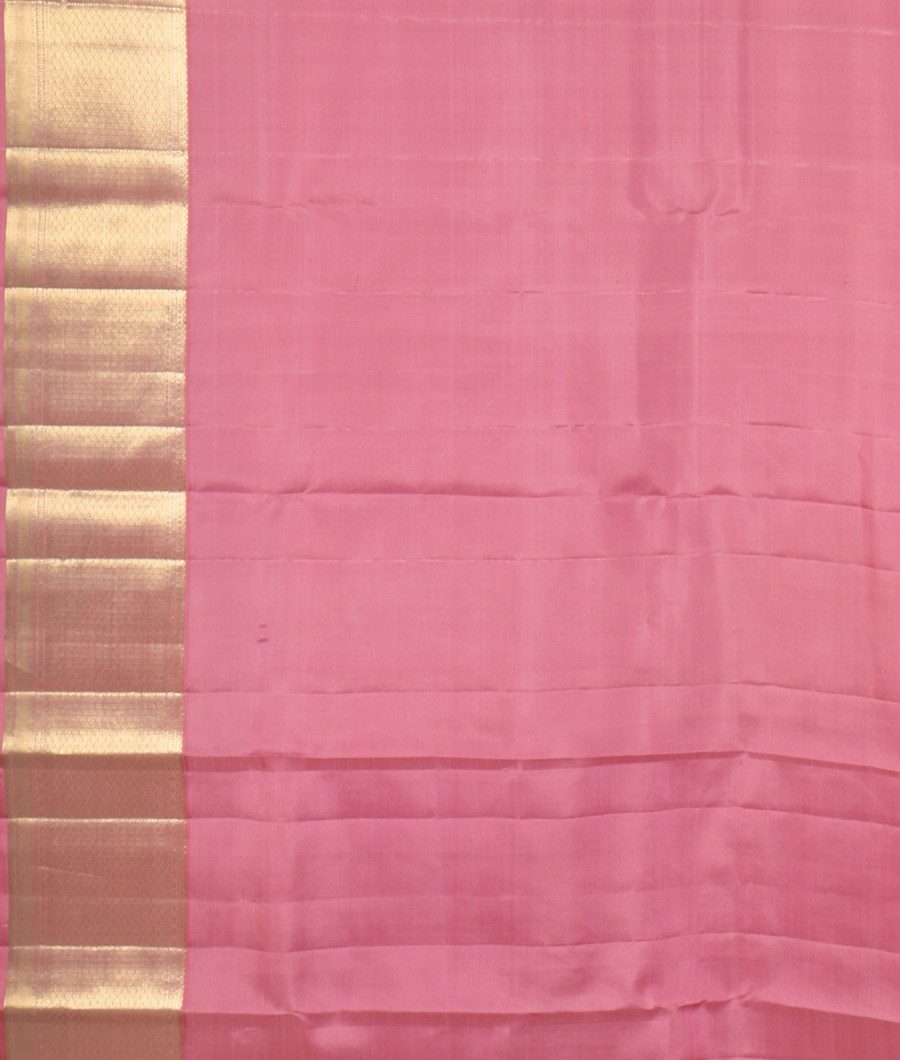 Pink Handwoven Kanjivaram Silk Saree T3147263