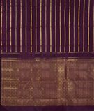 Purple Handwoven Kanjivaram Silk Saree T3349204