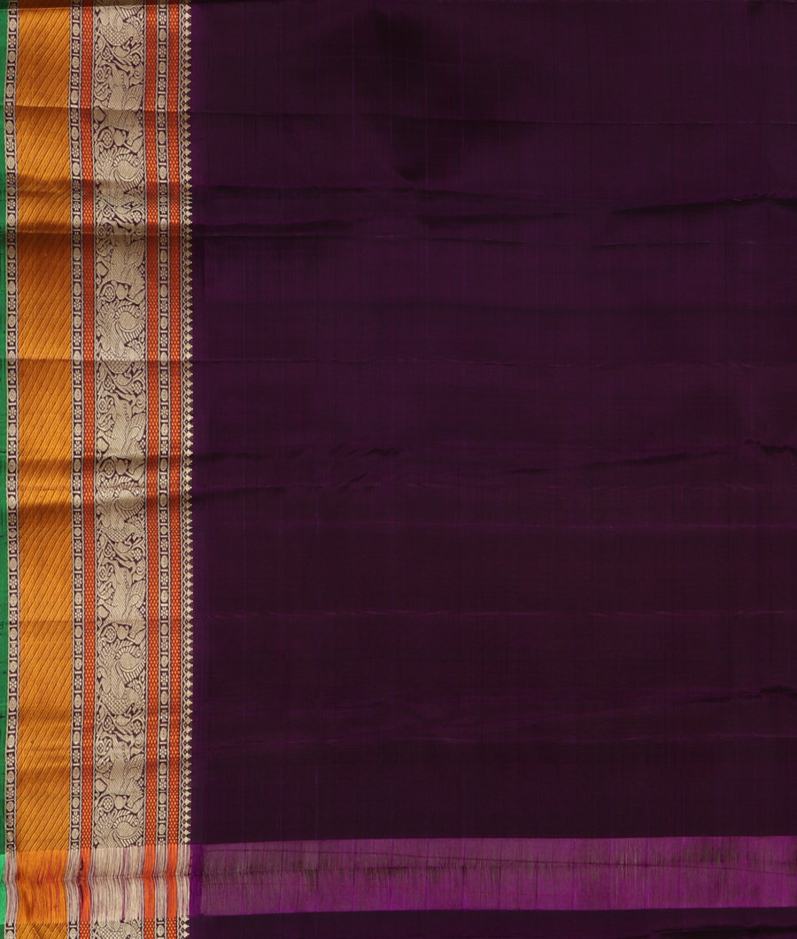 Grey Handwoven Kanjivaram Silk Saree T3166063