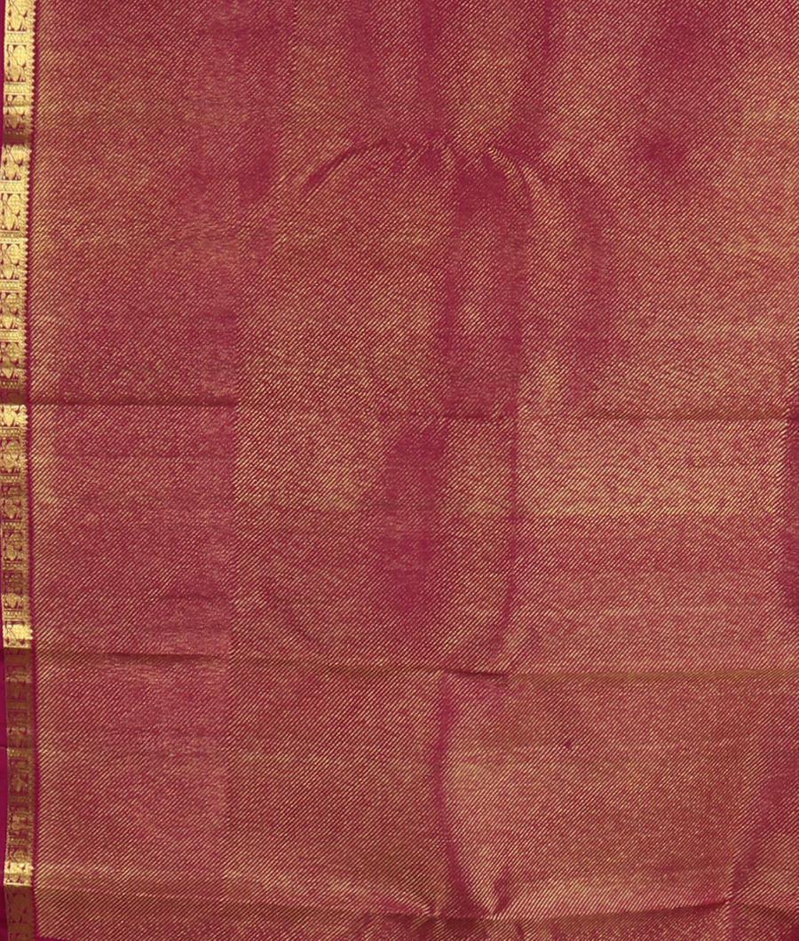 Beige Handwoven Kanjivaram Silk Saree T2909943