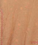 Beige Georgette Silk Embroidery Saree T3150043