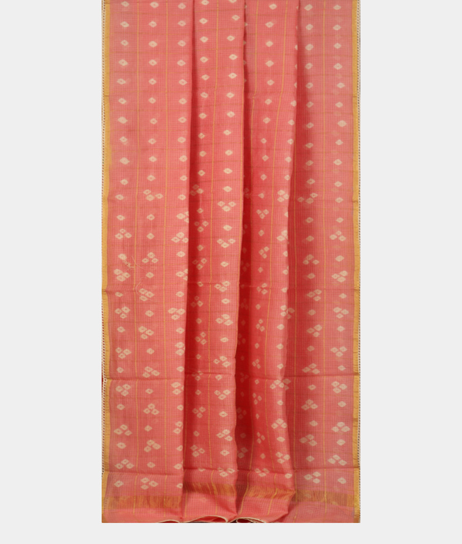 Pink Kota Cotton Saree T3439122