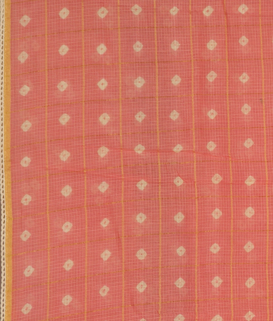 Pink Kota Cotton Saree T3439123