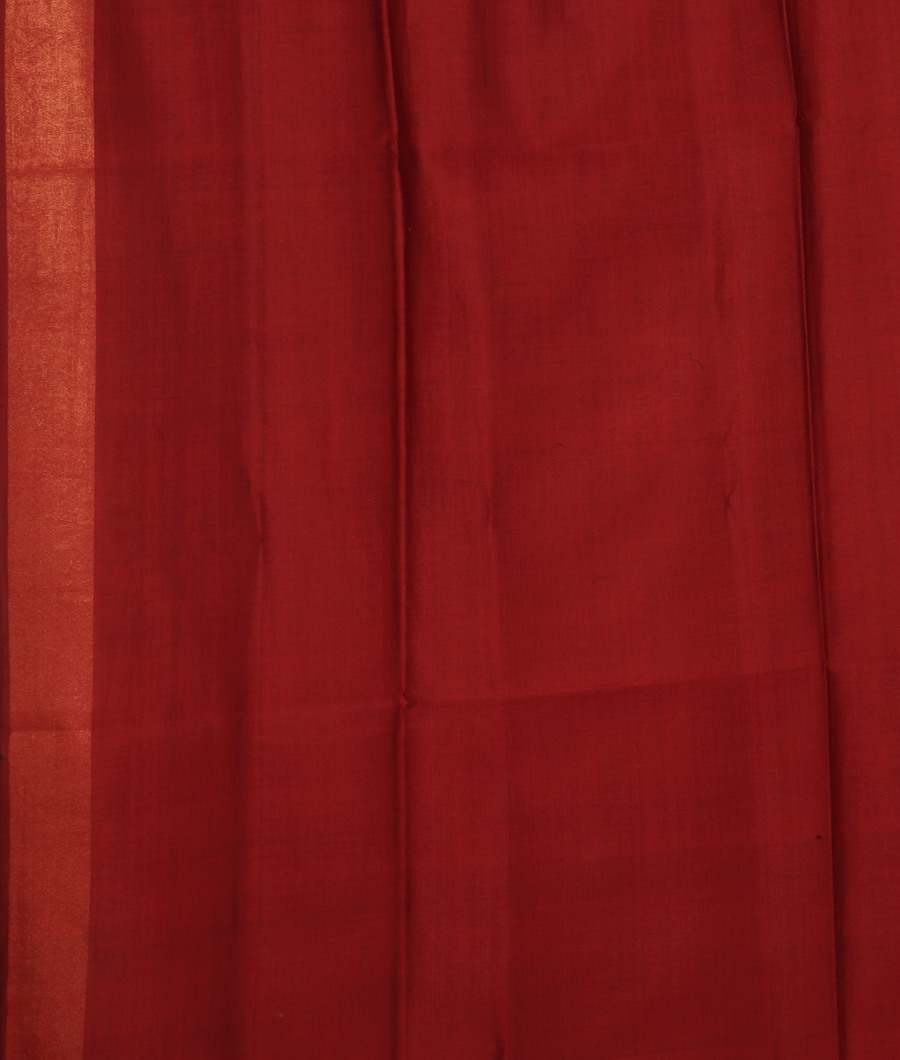 Black Tussar Printed Saree T3396193