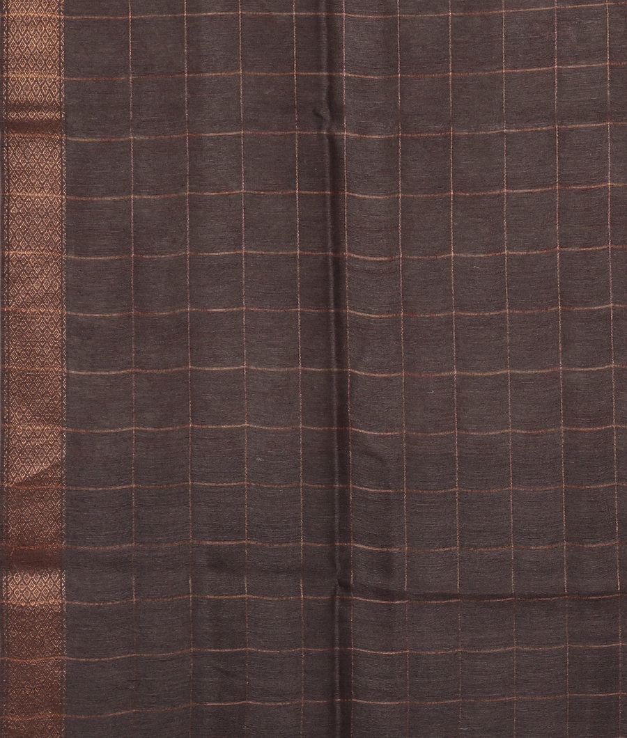 Pink Tussar Printed Saree T3370013