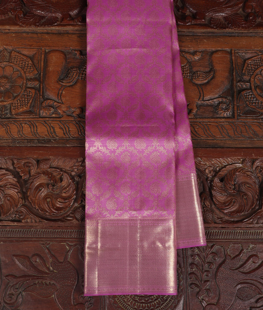 Lavender Handwoven Kanjivaram Silk Saree T314721-image