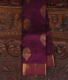 Purple Handwoven Kanjivaram Silk Saree T3372851