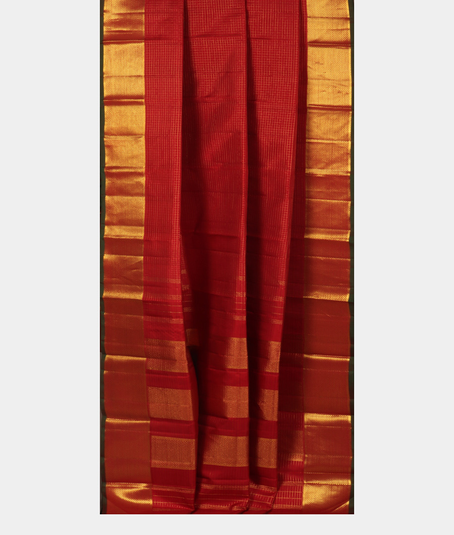Maroon Handwoven Kanjivaram Silk Saree T3414412