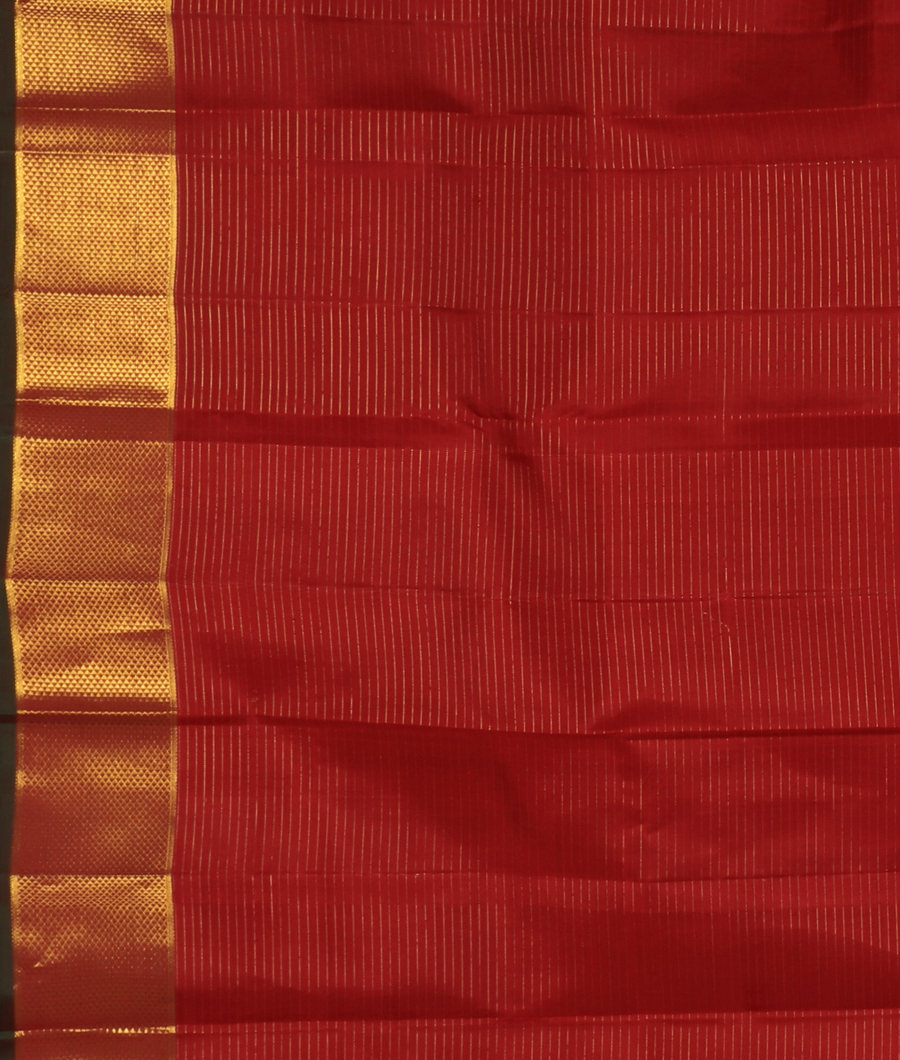 Maroon Handwoven Kanjivaram Silk Saree T3414413