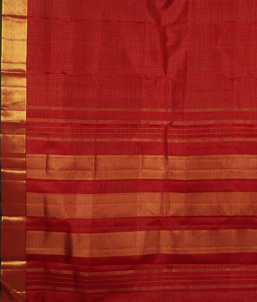 Maroon Handwoven Kanjivaram Silk Saree T3414414