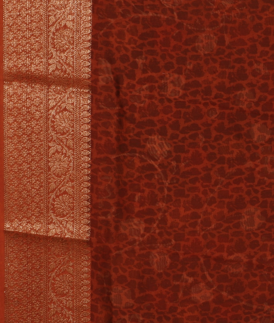 Green Soft Printed Cotton Saree T3431263