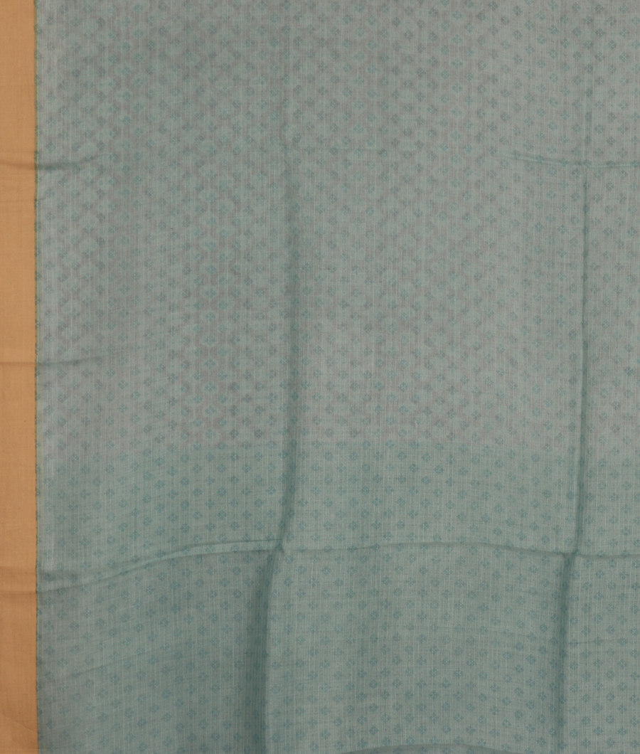 White Kota Cotton Saree T3449983