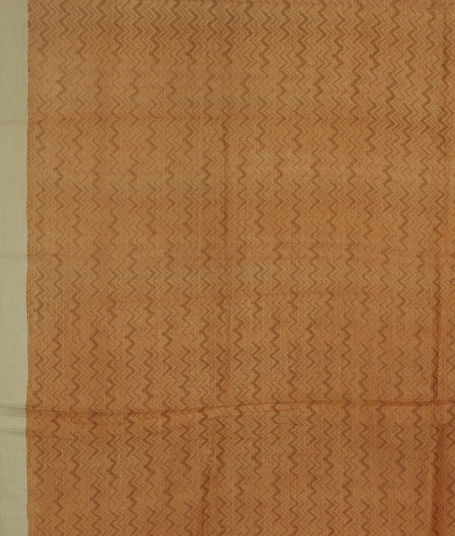 Yellow Kota Cotton Saree T3449353