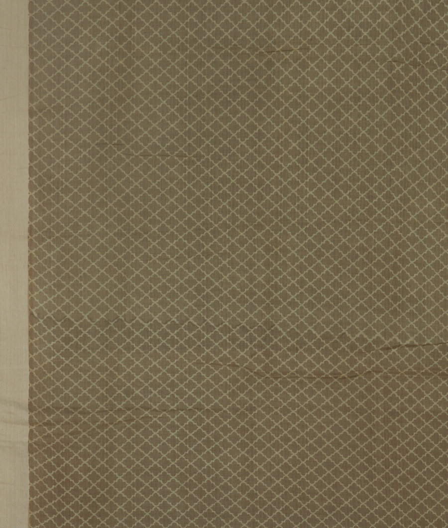 Green Kota Cotton Saree T3136873