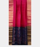 Magenta Woven Raw Silk Saree T3403152