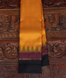 Yellow Handwoven Kanjivaram Silk Saree T3371411