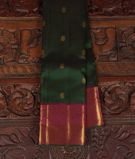 Green Handwoven Kanjivaram Silk Saree T3413601