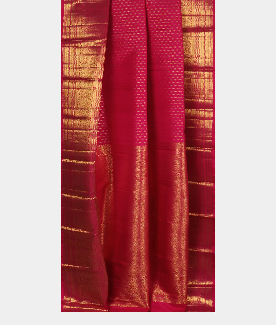 Magenta Handwoven Kanjivaram Silk Saree T3041202