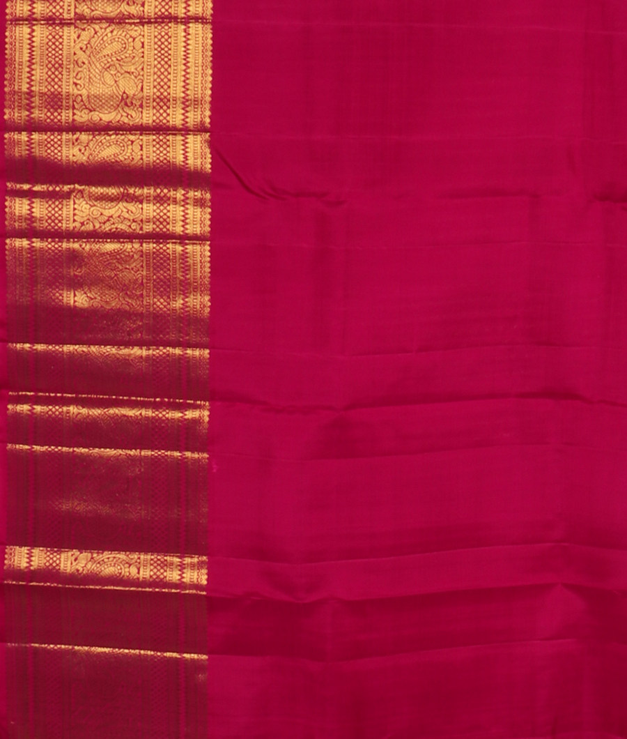 Magenta Handwoven Kanjivaram Silk Saree T3041203