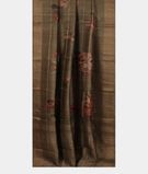 Green Tussar Printed Saree T3404642