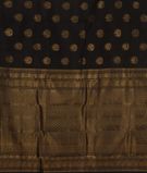 Black Handwoven Kanjivaram Silk Saree T570854
