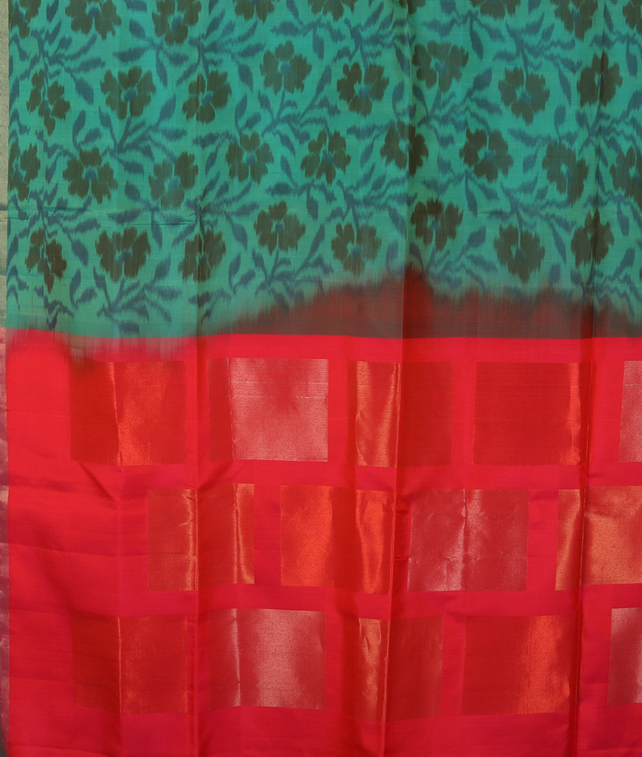 Green Soft Silk Saree T3405984