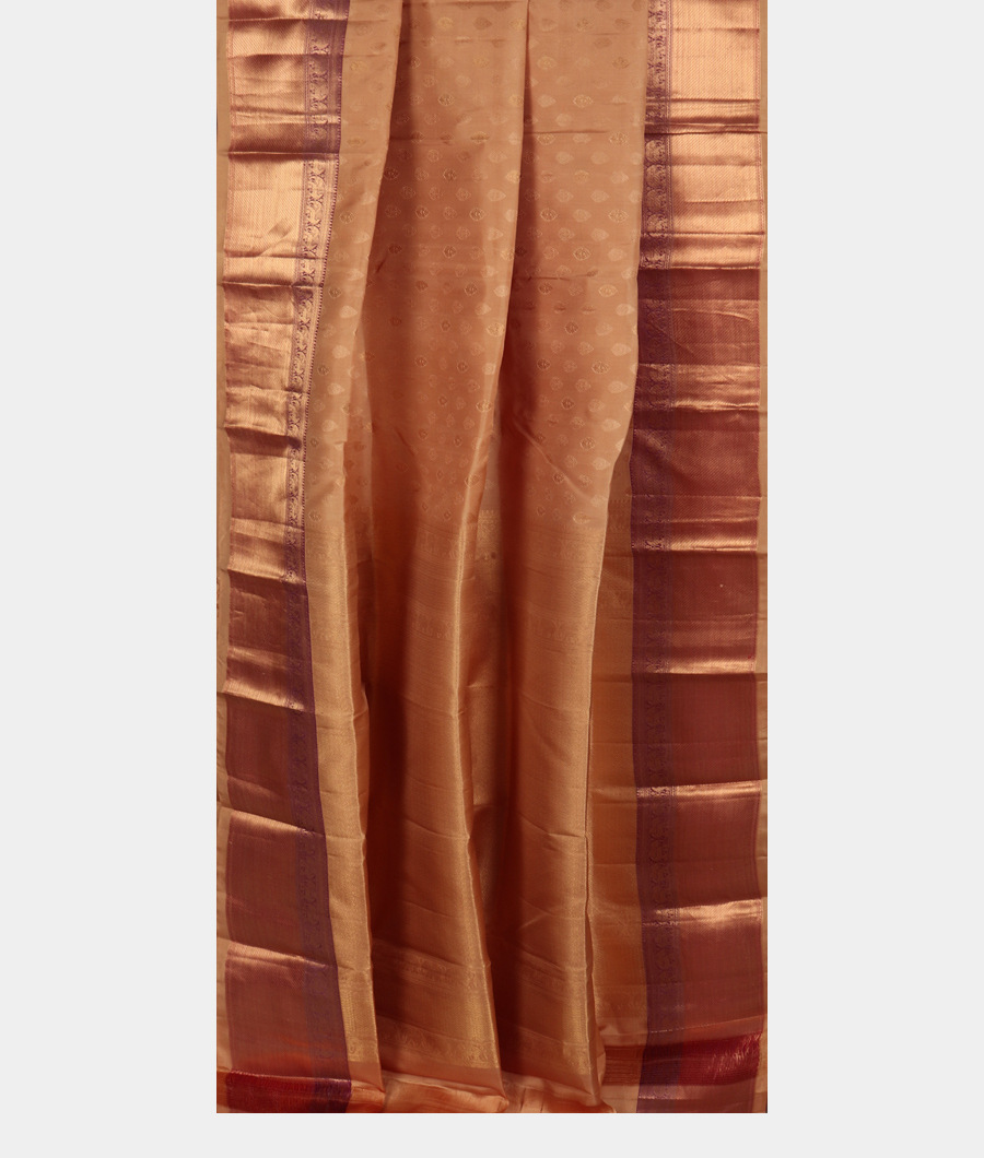 Beige Soft Silk Saree T3337762
