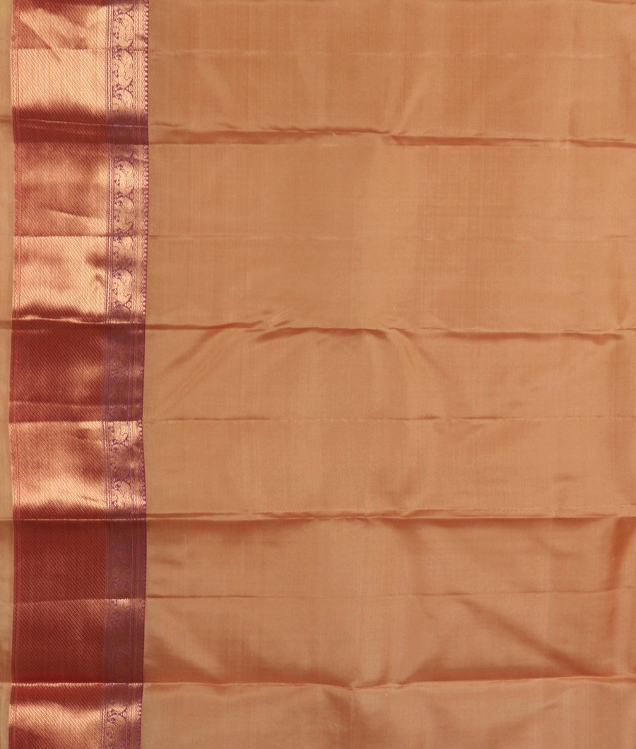 Beige Soft Silk Saree T3337763