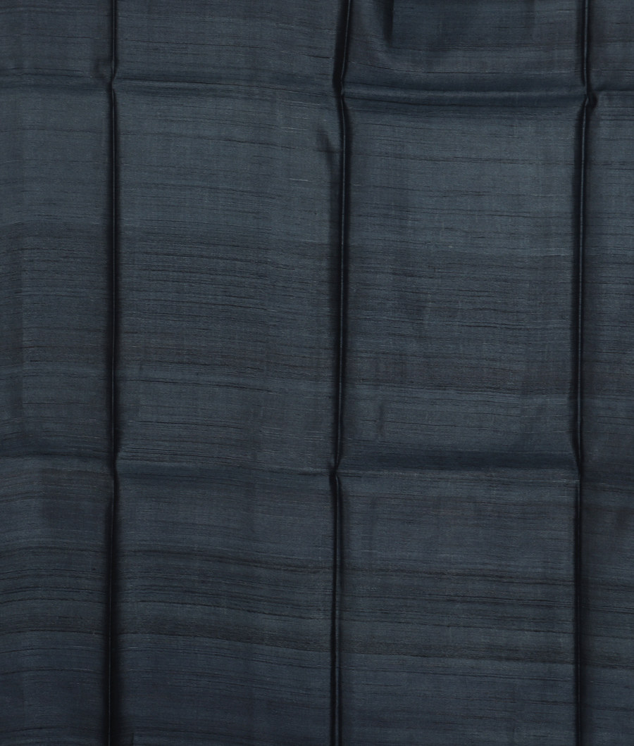 Yellow Tussar Printed Saree T3369893