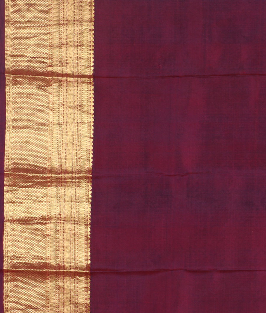 Light Peach Printed Soft Silk Saree T3448193