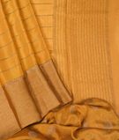 Yellow Mysore Silk Saree T3451302