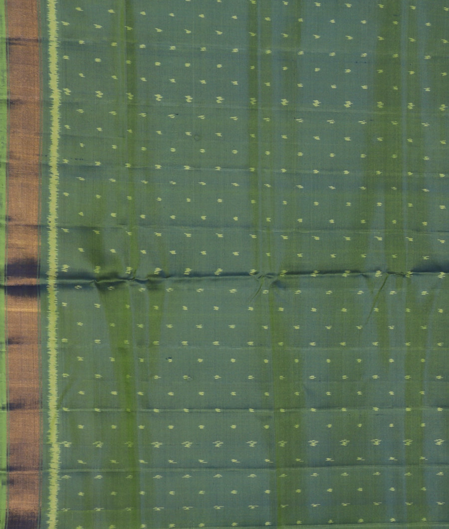 Green Patola Silk Saree T3453073