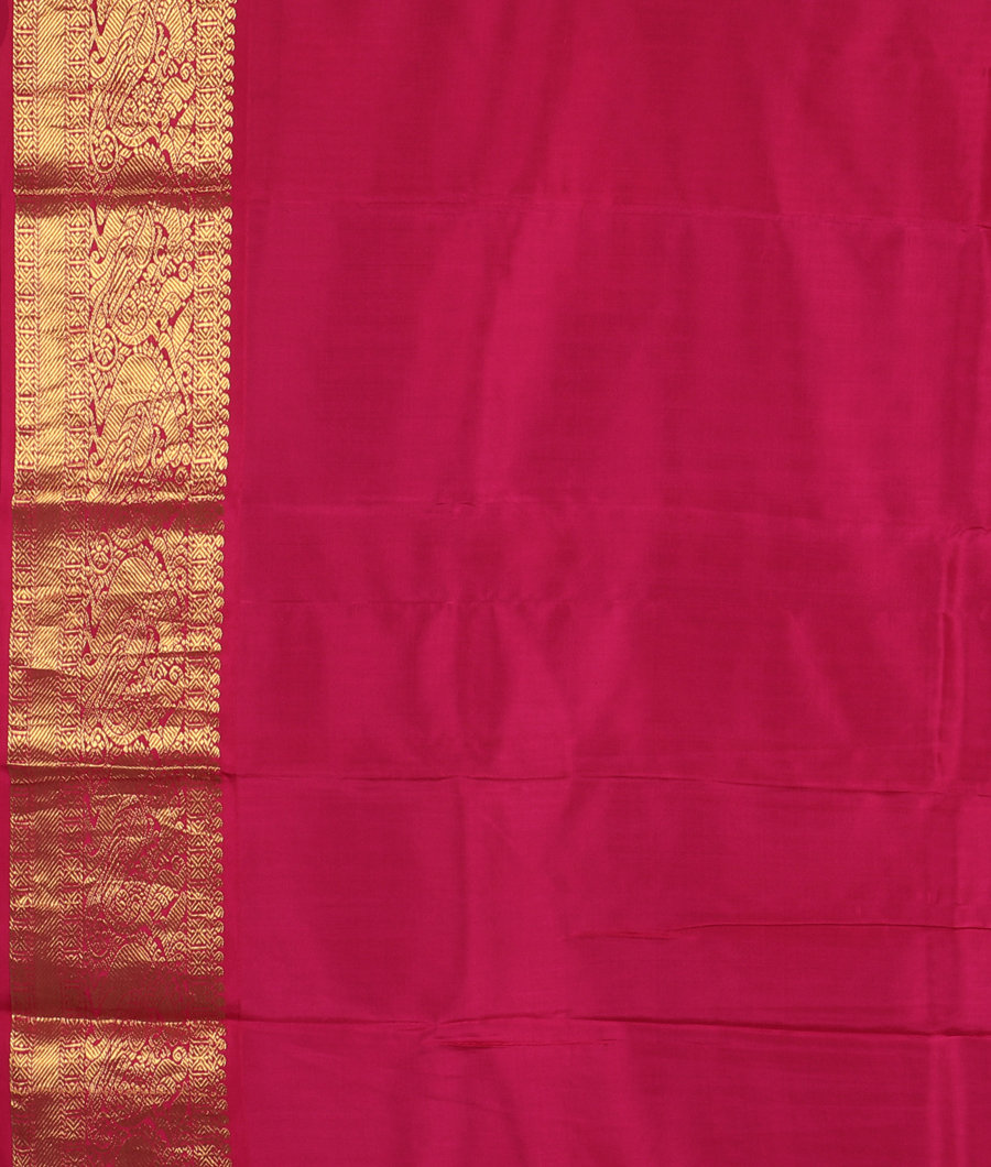 Grey Printed Kanjivaram Silk Saree T2970253