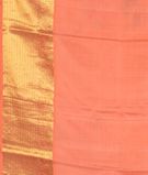 Light Peach Printed Kanjivaram Silk Saree T3138383