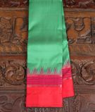 Green Handwoven Kanjivaram Silk Saree T3475791