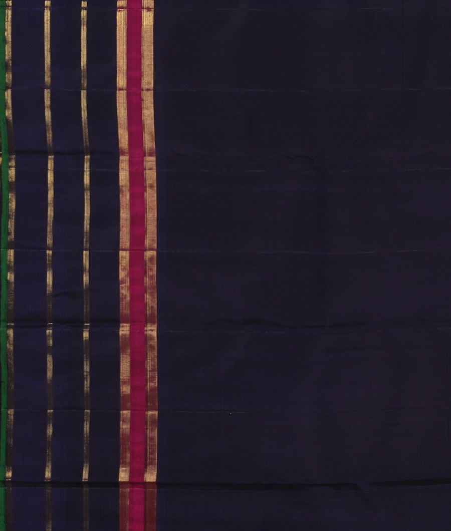 Yellowish Green Handwoven Kanjivaram Silk Saree T3475773