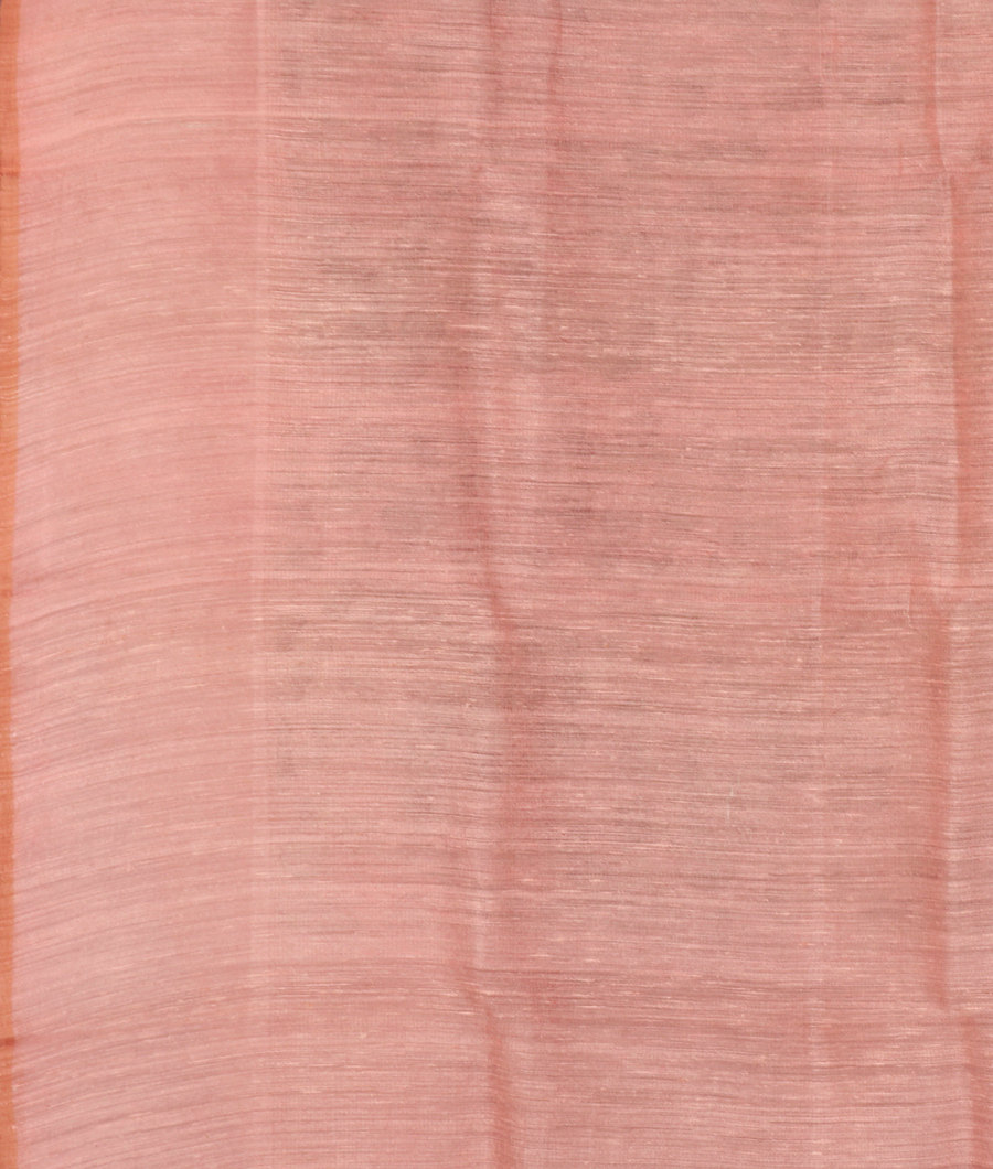 Pink Kora Organza Printed Saree T3446783