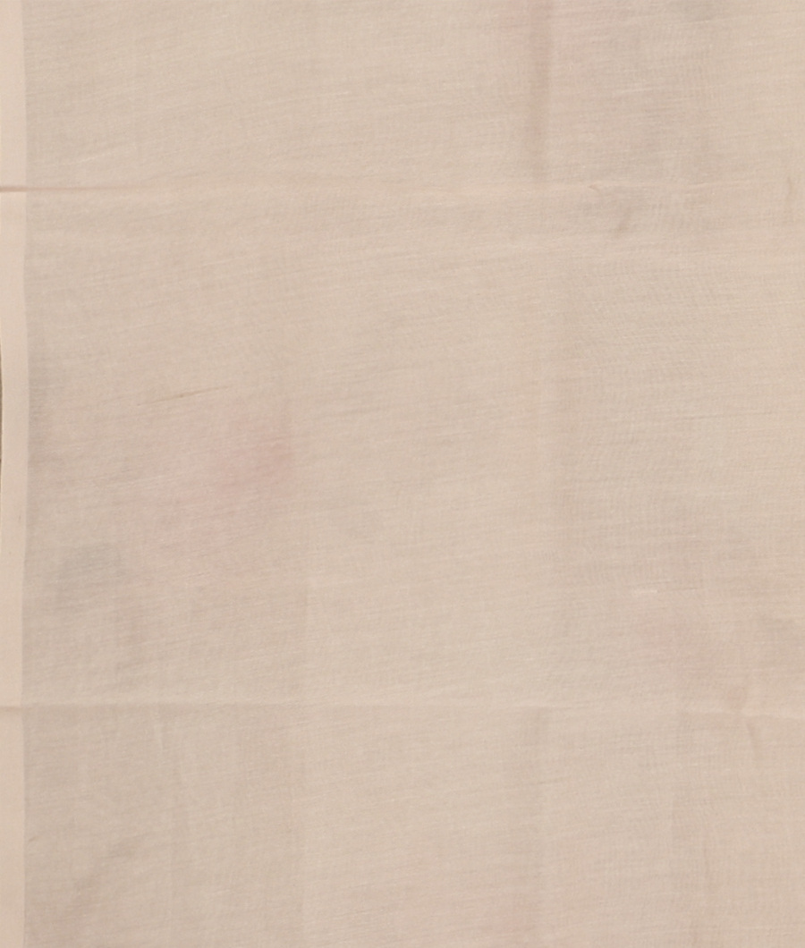 Off-White Super Fine Printed Cotton Saree T3465323