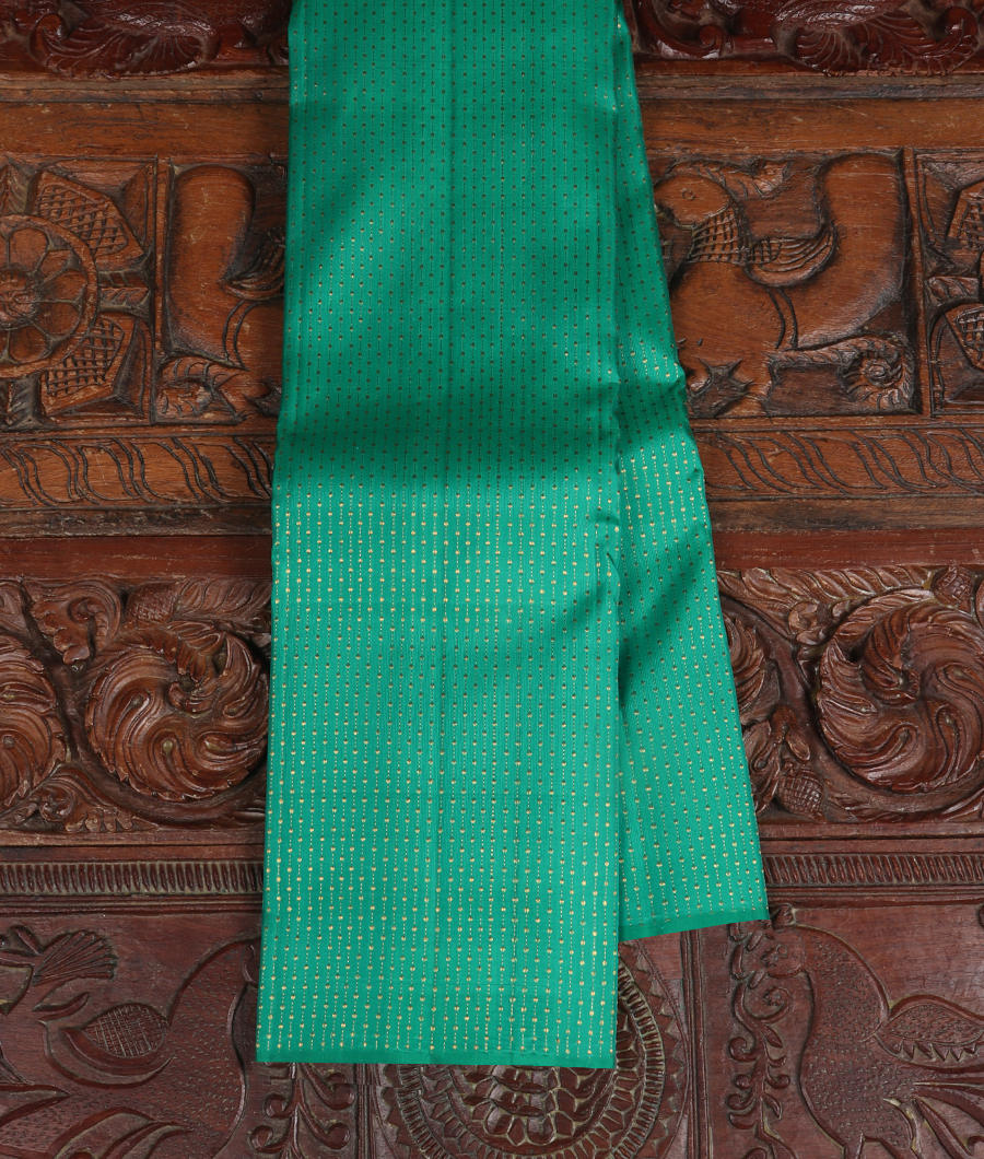 Green Handwoven Kanjivaram Silk Saree T347616-image